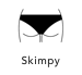 Busty Bunny Category with icon showing the skimpy silhouette
