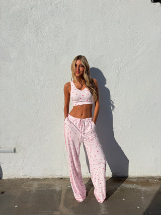 AUSTIN PANT - PINK MULTI