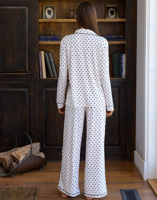 AUSTIN PANT - IVORY DOT