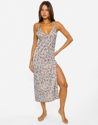 DUDLEY MAXI DRESS - WAVE GEO