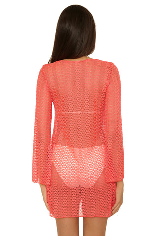 GOLDEN CROCHET TUNIC by Becca