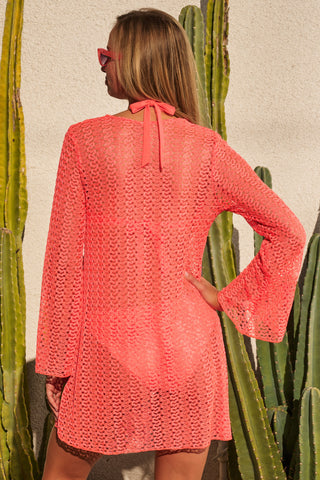 GOLDEN CROCHET TUNIC by Becca