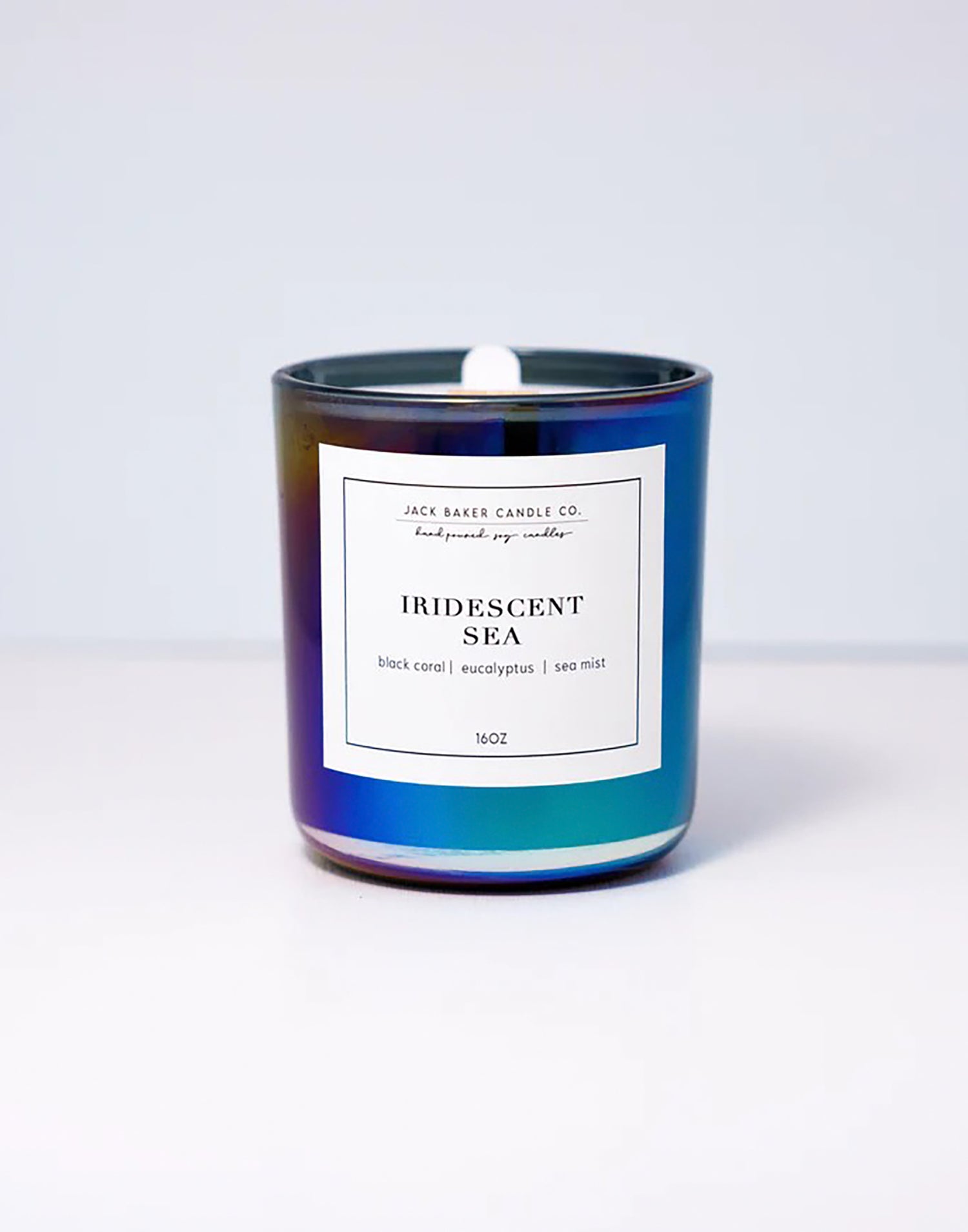 Iridescent Sea Candle by Jack Baker Candle Co. - Product View