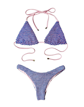 London Triangle Top - Pink/Blue