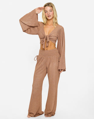 EVELYN PANT - GOLD