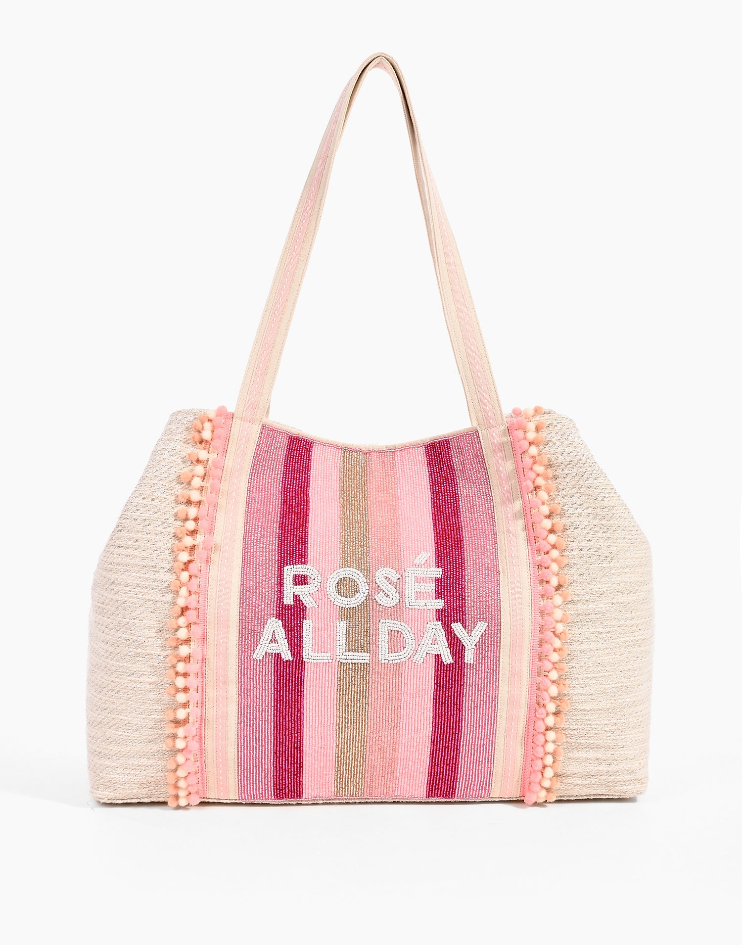 Rose All Day Tote by America & Beyond - Front View