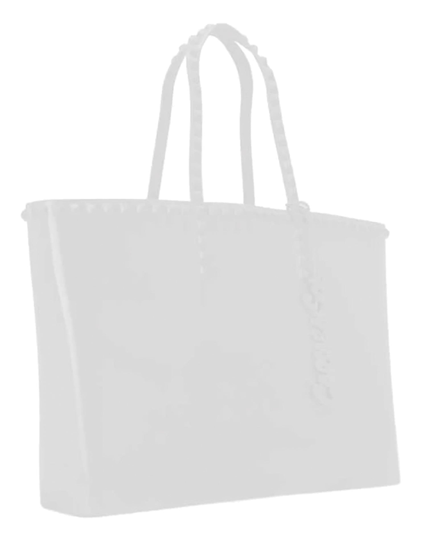 Carmen Sol's Angelica Large Tote in White - product view 