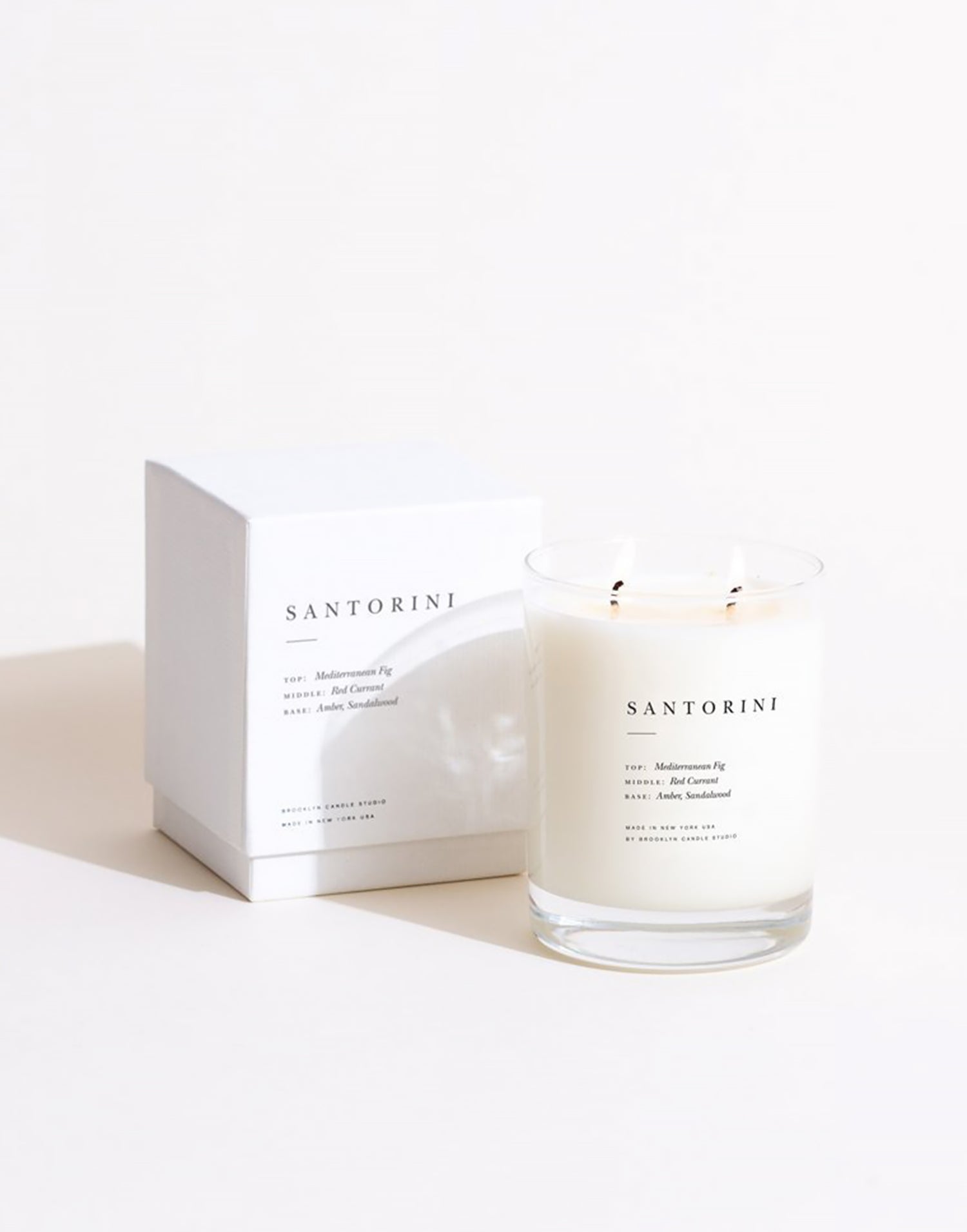 Brooklyn Candle in Escapist - Santorini - Alternate Product View