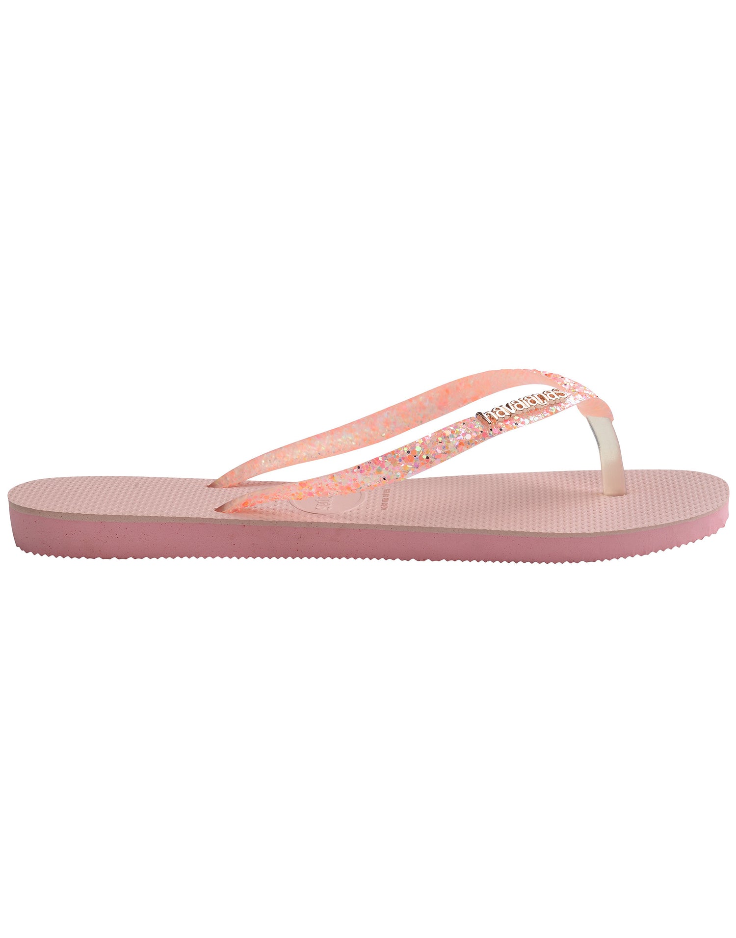 Slim Glitter Flourish Sandal in Macaron | Beach Bunny Swimwear