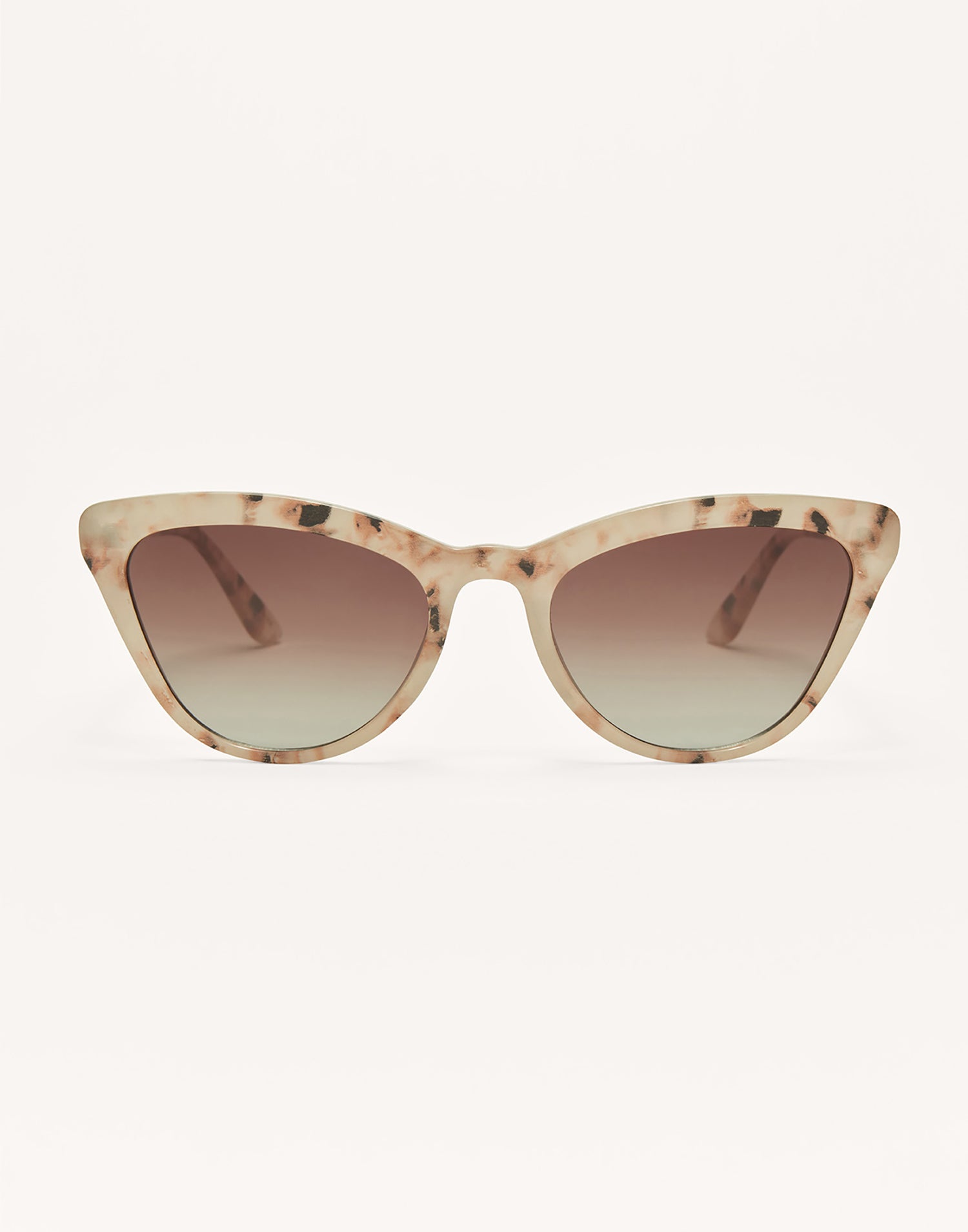 Rooftop Sunglasses by Z Supply in Warm Sands - Front View